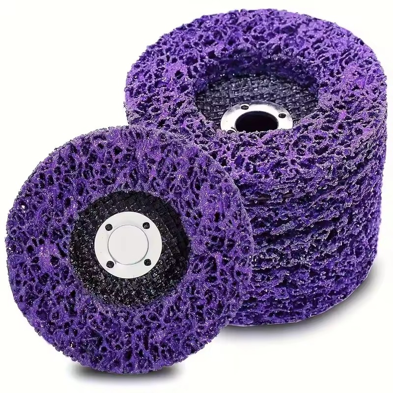 Heavy-Duty Rust Paint Remover Angle Grinding Wheels Diamond Silicon Carbide Abrasive 100MM Efficient Polishing Metal Aluminum