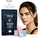 HLK Innovative Middle Non-Glue Nasal Strips Painless Removal Hypoallergenic Nose Tape for Sensitive Skin & Better Breathing