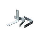 Professional Construction Hardware Metal Corner Brackets Carbon Steel L Bracket Corner Braces