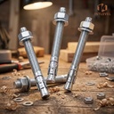 Carbon Steel Wedge Anchor Through Bolt Anchor Wedge Bolt Through Bolt Expansion Wedge Anchor