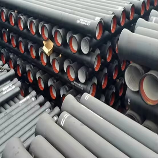 Best Price K9 K8 K7 DN 200mm 300mm 350mm 400mm Ductile Iron Pipe Ductile Iron Cast Pipe for Water Supply Underground