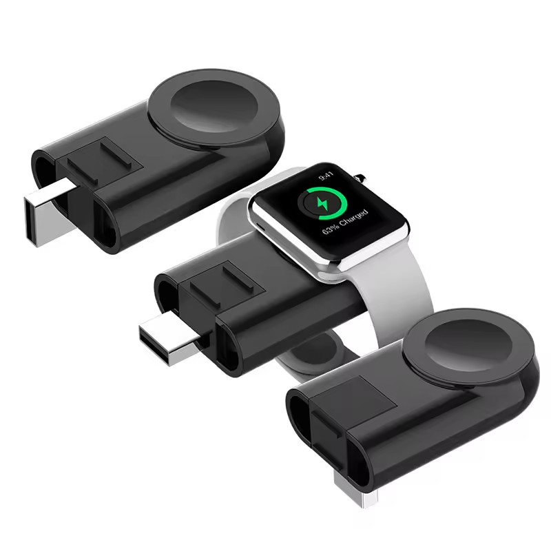 Top Seller Electric Wireless Charging Pad with Intelligent Chips for Watch Series 1/2/3/4/5/6/7/8/9/10 5V/2A