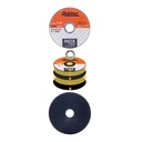 4-1/2"x 0.045"x7/8" (115x1x22.2 mm) cutting INOX/STAINLESS STEEL Fiber reinforced bonded abrasives Extra-thin cutting Wheels
