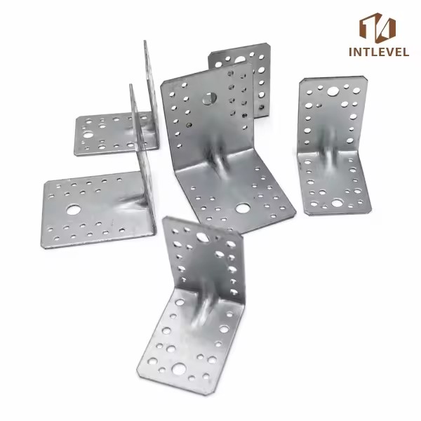Metal Reinforced Angle Bracket Heavy Duty Angle Bracket Zinc Plated Reinforced Corner Bracket L Angle Bracket