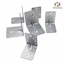 Metal Reinforced Angle Bracket Heavy Duty Angle Bracket Zinc Plated Reinforced Corner Bracket L Angle Bracket