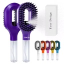 2-in-1 Frizz Control Mist Hair Brush Portable Spray Comb Brush Built-in 50ml Water Mister Detangler Hair Brush with Water Spray