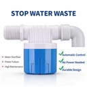 Wholesale DN15 Mini Plastic Automatic Vertical Ball Float Valve OEM Supported for Water Level Control in Water Tanks