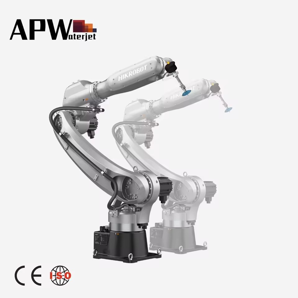 APW High Quality Robot Cnc Waterjet Metal Cutting Machine for Stainless Steel Glass