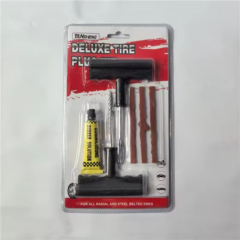 Essential Emergency Tire Plug Kit Quick Vehicle Repair Tool Kit Tire Repair Kit Factory