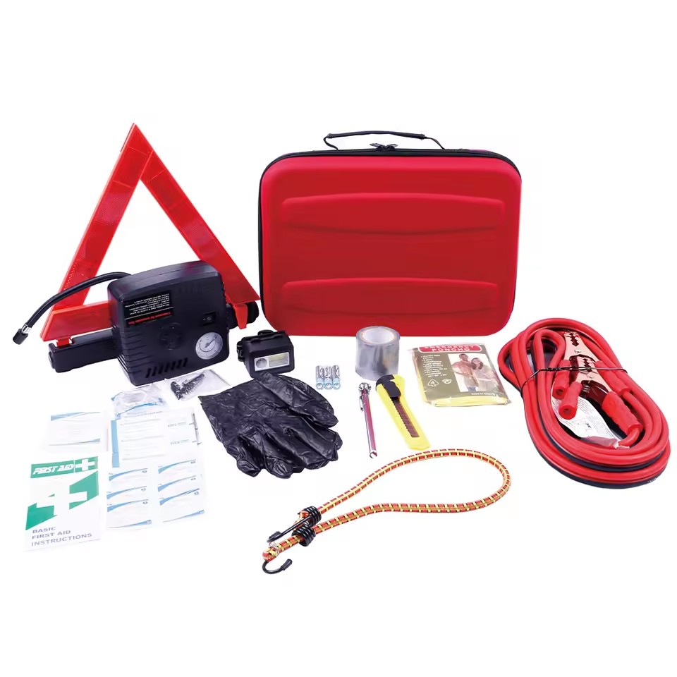 Safety Roadside Assistance Emergency Car Tool Kit with EVA Bag