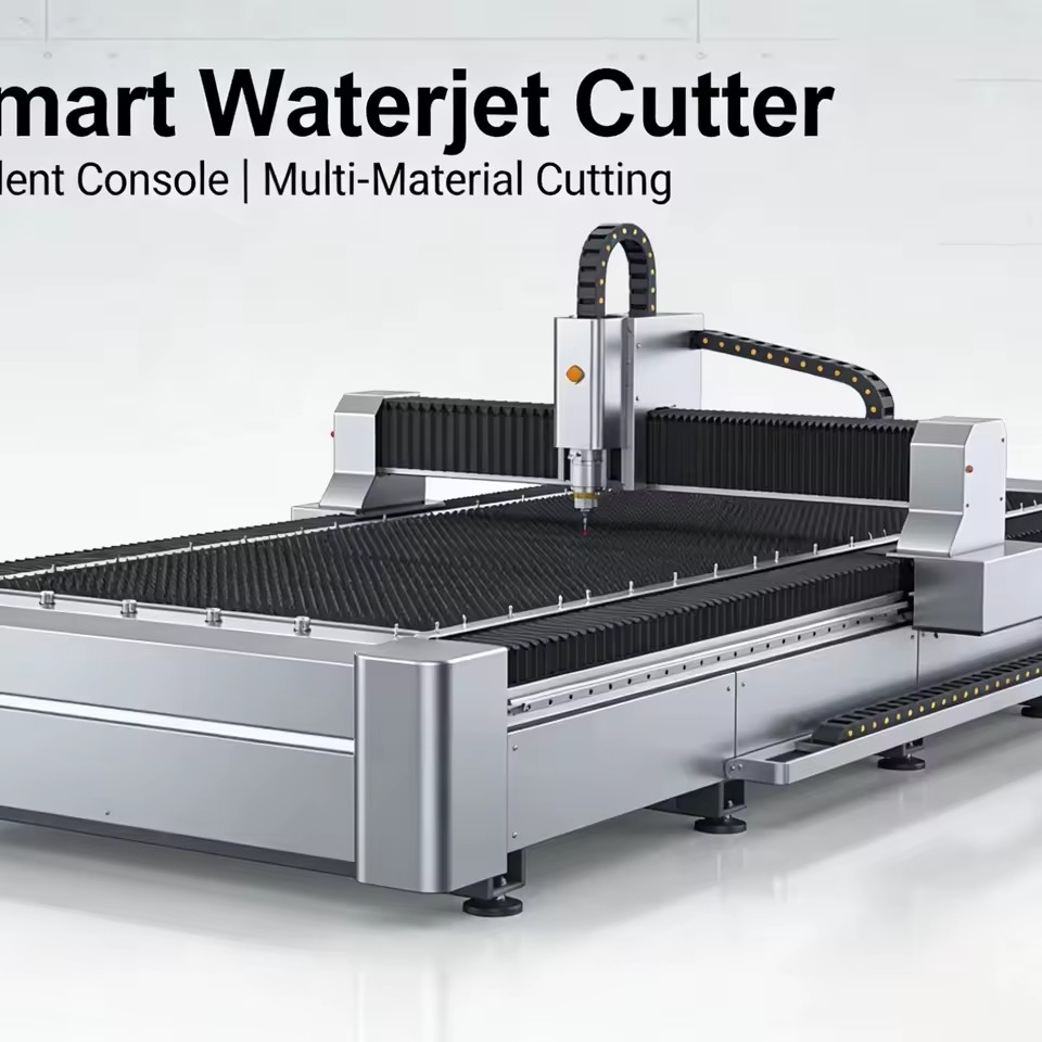 Precision FlowEdge P20B APW High-Accuracy Engine Water Jet Cutter 5 Axis CNC Robot 380V 37kW for European Aluminum