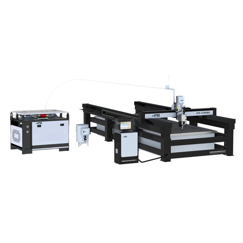 APW New 5-Axis High Productivity Stone Cutting Water Jet Cutter
