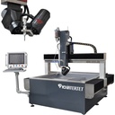 YCWJ CNC Tile Ceramic Marble Granite Waterjet 5axis 10 Degrees Compensated Cutting Granite Cut Machine