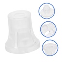 High Quality Clear Acrylic Sign Standoff Screw Invisible Plastic Fastener Lock Washer for Fixed Panels Signs Advertising Nail