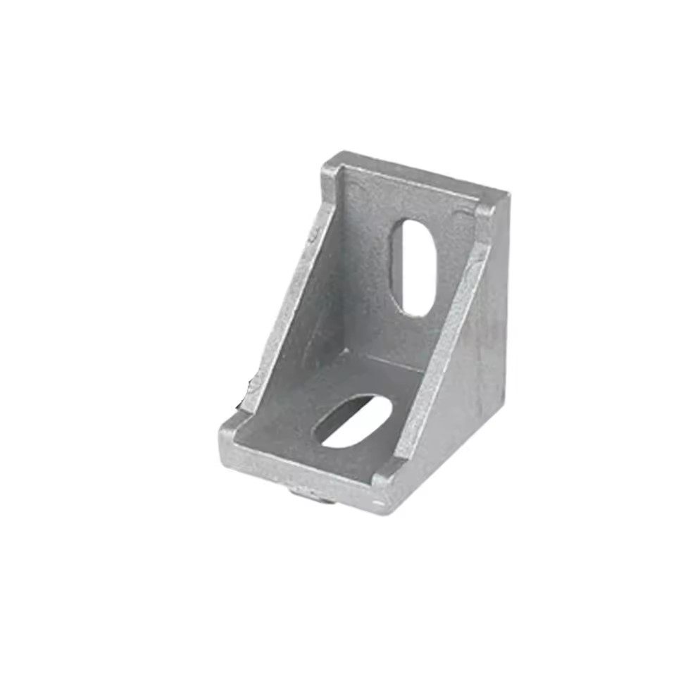 Aluminum Profile Corner Code 2020 3030 4040 European Standard Zinc Plated Class 8.8 Connector Accessories Angle Aluminum Bracket