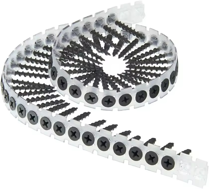 Popular Bulk Stock Black Phosphate Bugle Head Drywall Screws Fast Delivery Reliable Carbon Steel Supplier for Gypsum Metric