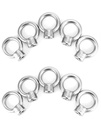 3/8" UNC DIY Grade Zinc Plated Stainless Steel Lifting Eye Nut for Secure and Efficient Lifting