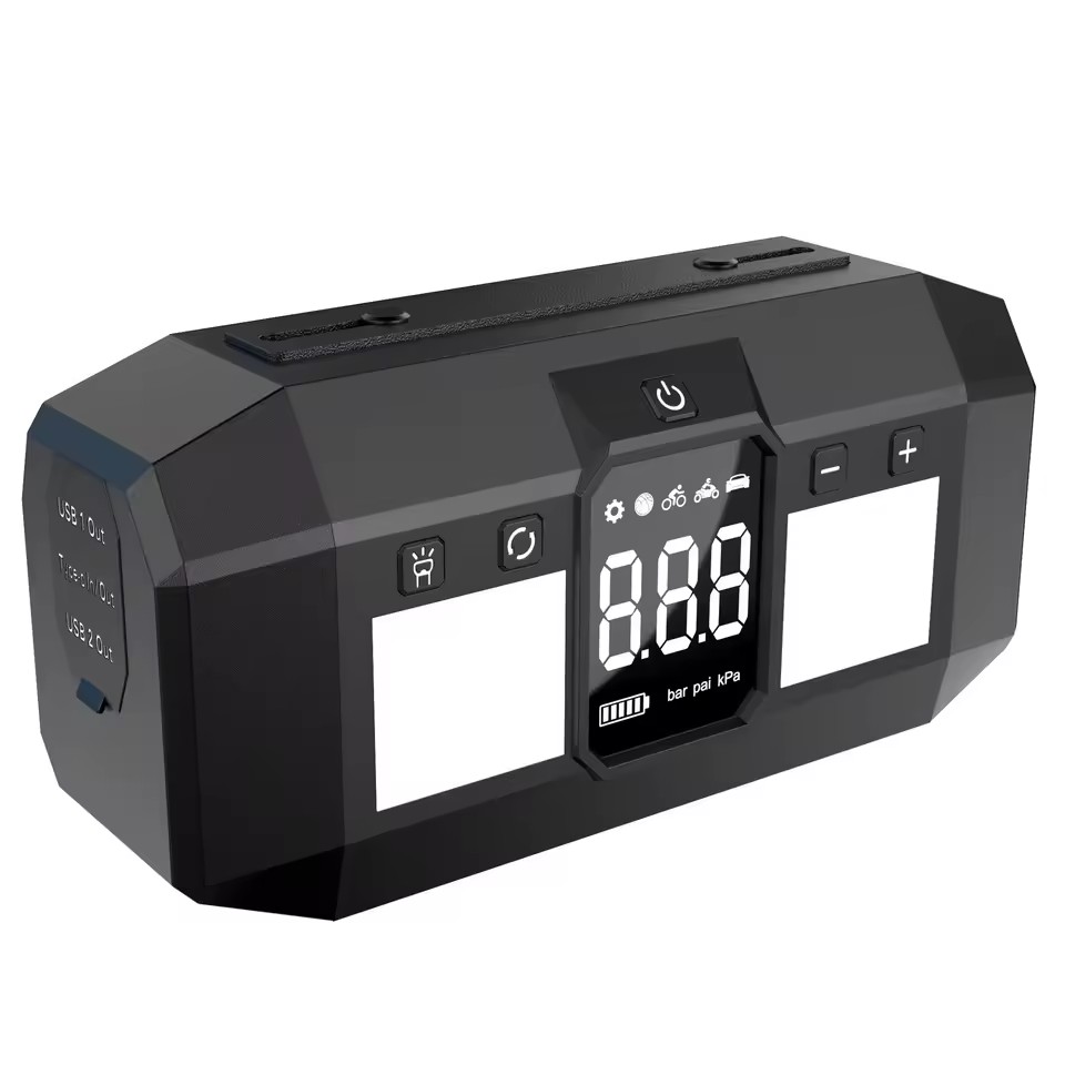 20000mAh Jump Starter 2000A with Air Pump for 12V Gasoline Vehicles
