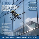 Autonomous Cleaning Drone with High Pressure Spraying System Intelligent Building Washer UAV for Property Management