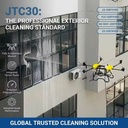 Professional Window Cleaning Drone Fully Autonomous Exterior Building Washer UAV with Radar Obstacle Avoidance System