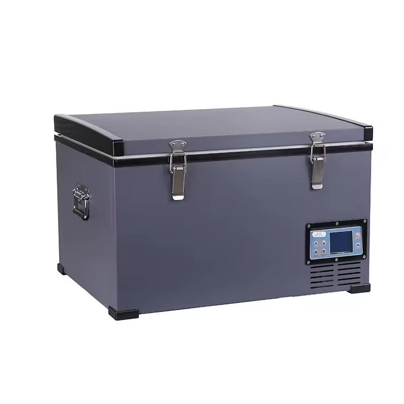 2025 BCD115 115L -18-+20 Car Fridge Compressor Car Chest Fridge with Big Capacity 24V Ice Maker Freezer Cooling Mode