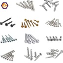 Custom Stainless Steel Drywall Screws Self Drilling Chipboard Screws Torx Hexagon Head Flat Head Countersunk Head Wood Screw