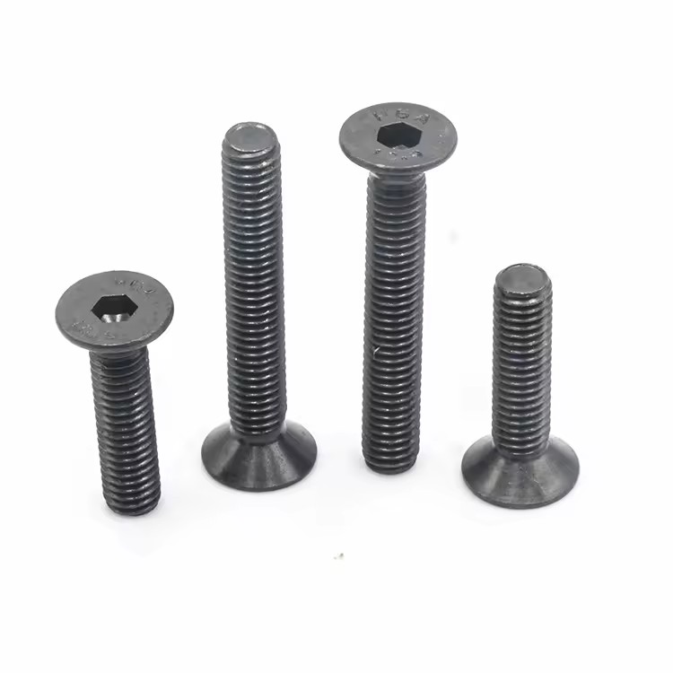 Oem Customized Big Head Machine Screws Thin Flat Head Machinary Screw