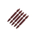 High-Hardness S2 Strong-Magnetic Double-Phillips Double-Headed Industrial Non-Slip Screwdriver Bit 50mm/65mm/100mm