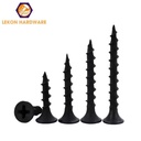 LEKON Wholesale Black Phosphating Drywall Screw for Gypsum Board Wood Construction Self-Tapping Screws Manufacturer
