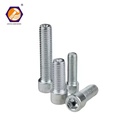 Factory's Cap Head DIN 912 Allen Socket Hex Screws Bolts M2 M3 M4 M5 M6 M7 M8 Steel Carbon 40mm/50mm/100mm