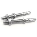 Factory Direct Sale 304 Stainless Steel Screws Concrete Anchor Standard Size Wedge Anchor Bolt