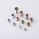 Custom M6 M8 Stainless Steel Cage Welding Flange Wing Brass Square Knurled Titanium Insert Lock Riveted Hex Nuts