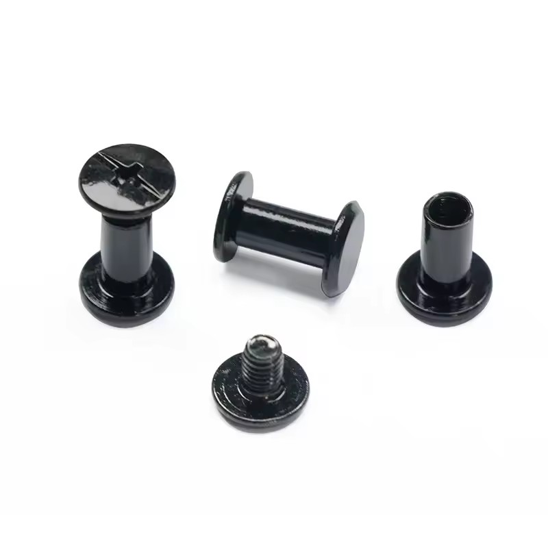 High Quality Professional Factory Steel Zinc Plated Round Head Hollow Semi Tubular Rivet ISO Metric Class 10.9 Standard Thread