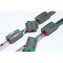 Small Linear Guides EGW/EGH Carriage Block Ball Bearing Alloy Steel Slide Rail High Speed High Precision Automatic
