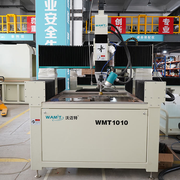 5 Axis CNC Waterjet Cutting Machine 1000*1000mm Water Jet Cutter for Tile Mosaic Abrasive Waterjet Cutter