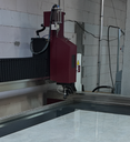 Industrial Equipment YC 5 Axis CNC Water Jet Stone Cutter Machine Multifunctional Motor Gear Core Components