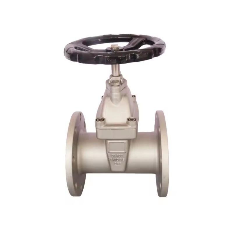 Custom DN100 Z45X-16P Stainless Steel Flanged Non-Rising Stem Soft-Sealed Industrial Gate Valve