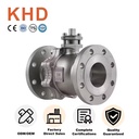 CE Certified High Pressure Flanged Ball Valve OEM DN80 PN1.6MPa API High Pressure 304 Stainless Steel Ball Valves