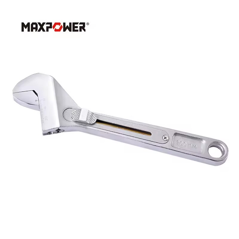 Maxpower Brand CRV High Quality Quick Adjust Wide Opening Adjustable Wrench Set