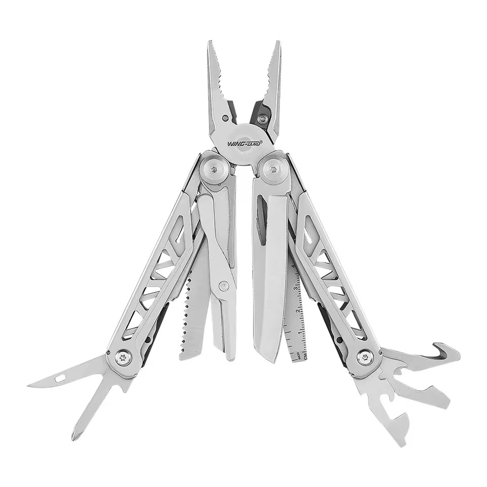 16 in 1 Stainless Steel Multi Tool Outdoor Multitool Folding Pocket Multifunction Knife Pliers