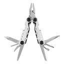 12in1 Stainless Steel Multitool Sliver Camping Hiking Multi Tool Pocket Screwdrivers Pliers