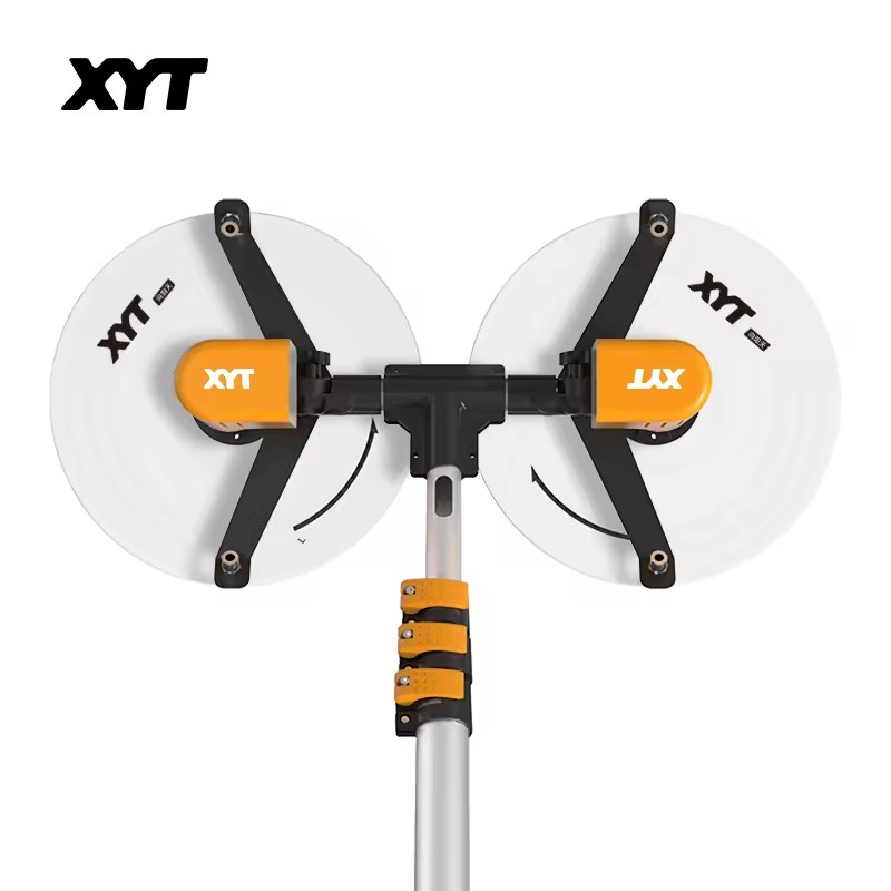 X4Double-head Brush Water Spray 220v 7.5m Solar Photovoltaic Panel Cleaning Robot Cleaning Equipment Roof Water Brush Power Tool