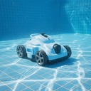 One-touch Automatic Free Cordless Swimming Pool Robot Underwater Cleaner CE Certified Made of ABS Material
