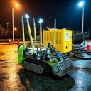 Underwater Hull Cleaning Robot with High Pressure Water Jet for Ship Hull Maintenance