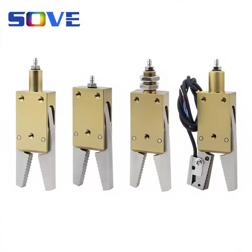 Robotic Arm Robot Gripper STAR Mini Pneumatic Water-Jet with Detection Inductive Switch Clamp CHK-EM1-12-C