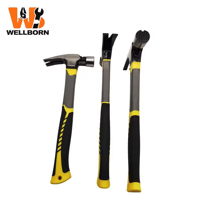 500g Claw Hammer with Textured Anti-Slip Face & Nail Magnet / Forged Steel Anti-Rust Nail Martelo/ODM OEM Martillo