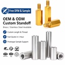 SSD Standoff Brass M.2 M.S Small Hexagonal Hollow Fastener Stainless Steel Spacer Standoff