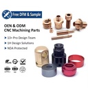 Custom CNC Turning & Lathe Machining Parts Stainless Steel Aluminum Alloy Precision Small OEM Customization Services