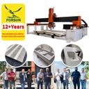 Circular cutting machine marble stone cutting Porcelain Tile Slabs Water Jet Cutter 5 axis bridge cutting machine