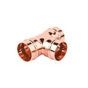 Factory High Quality Copper Tee Pipe Fitting Water Tube Plumbing Fitting for Refrigeration HVAC Parts